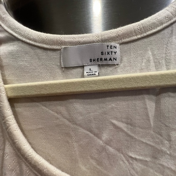 Ten Sixty Sherman Pointelle Tee - Picture 5 of 8